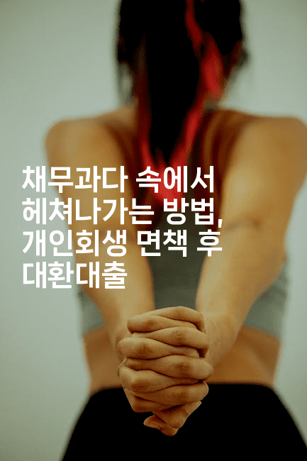 채무과다 속에서 헤쳐나가는 방법, 개인회생 면책 후 대환대출-메이핑